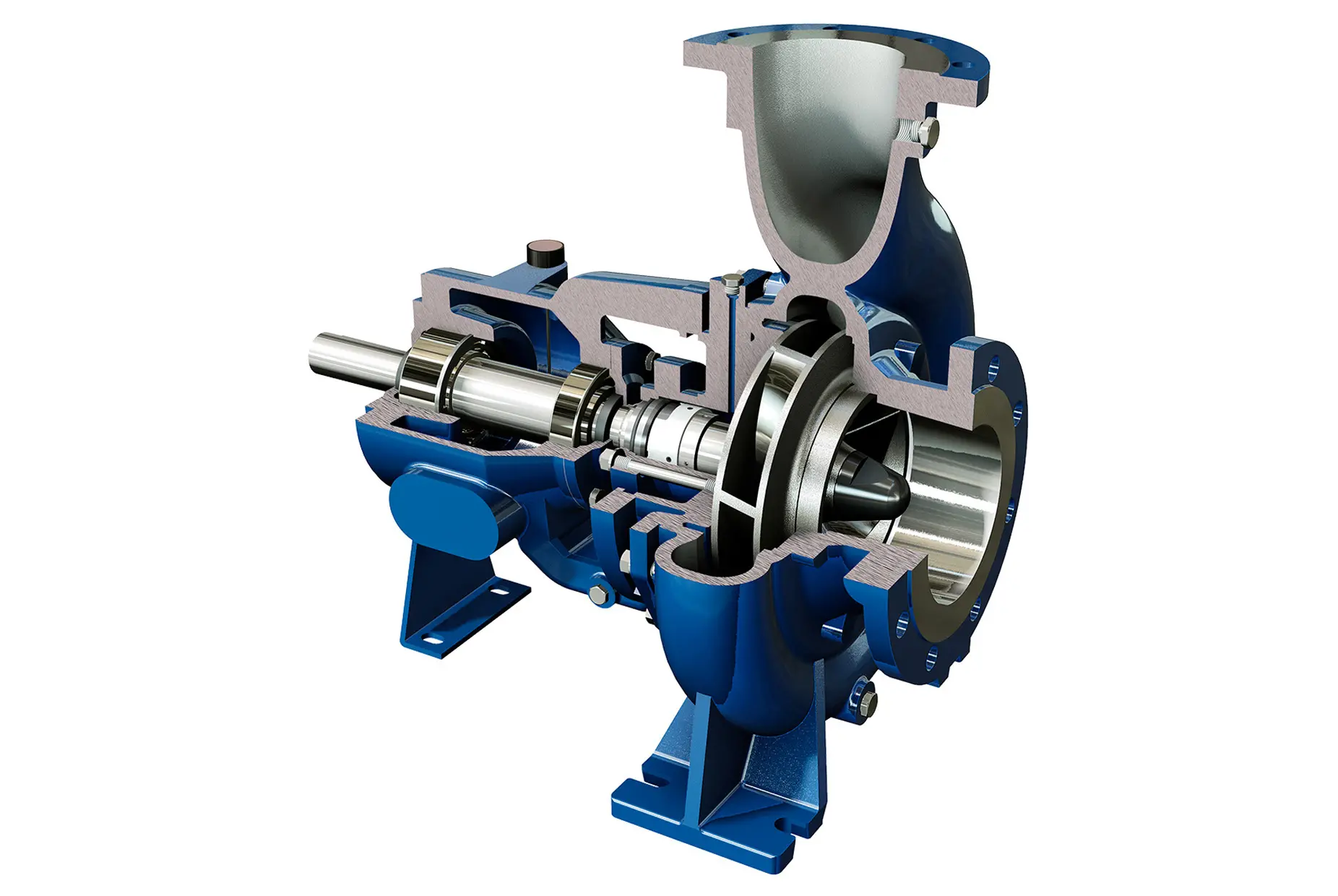 Water and Industrial centrifugal pumps