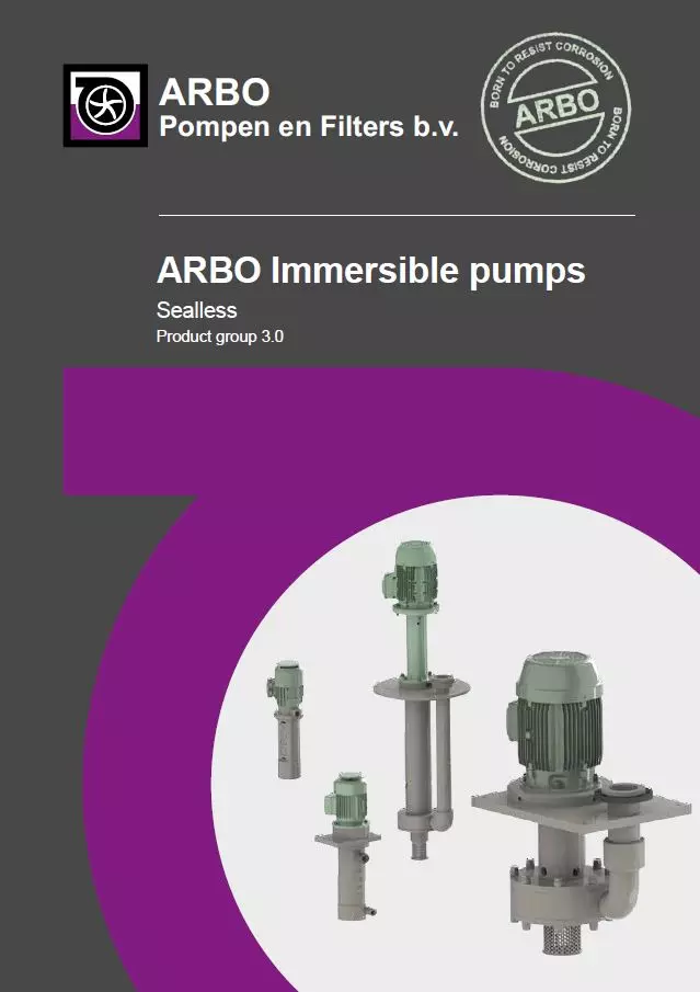 Brochure ARBO Immersible pumps