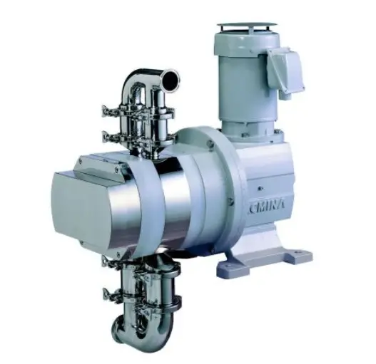 APLS pulsefree metering pump in hygienic design