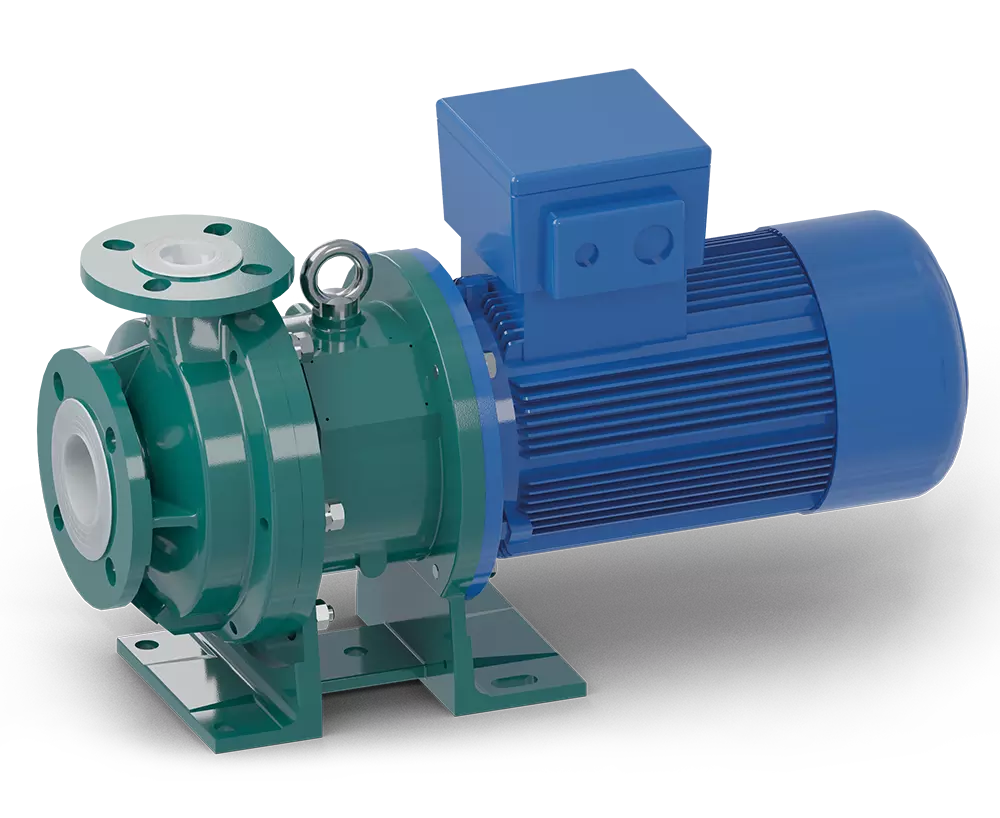 ETN EVO Plastic Lined Magnetic Drive Centrifugal Pumps